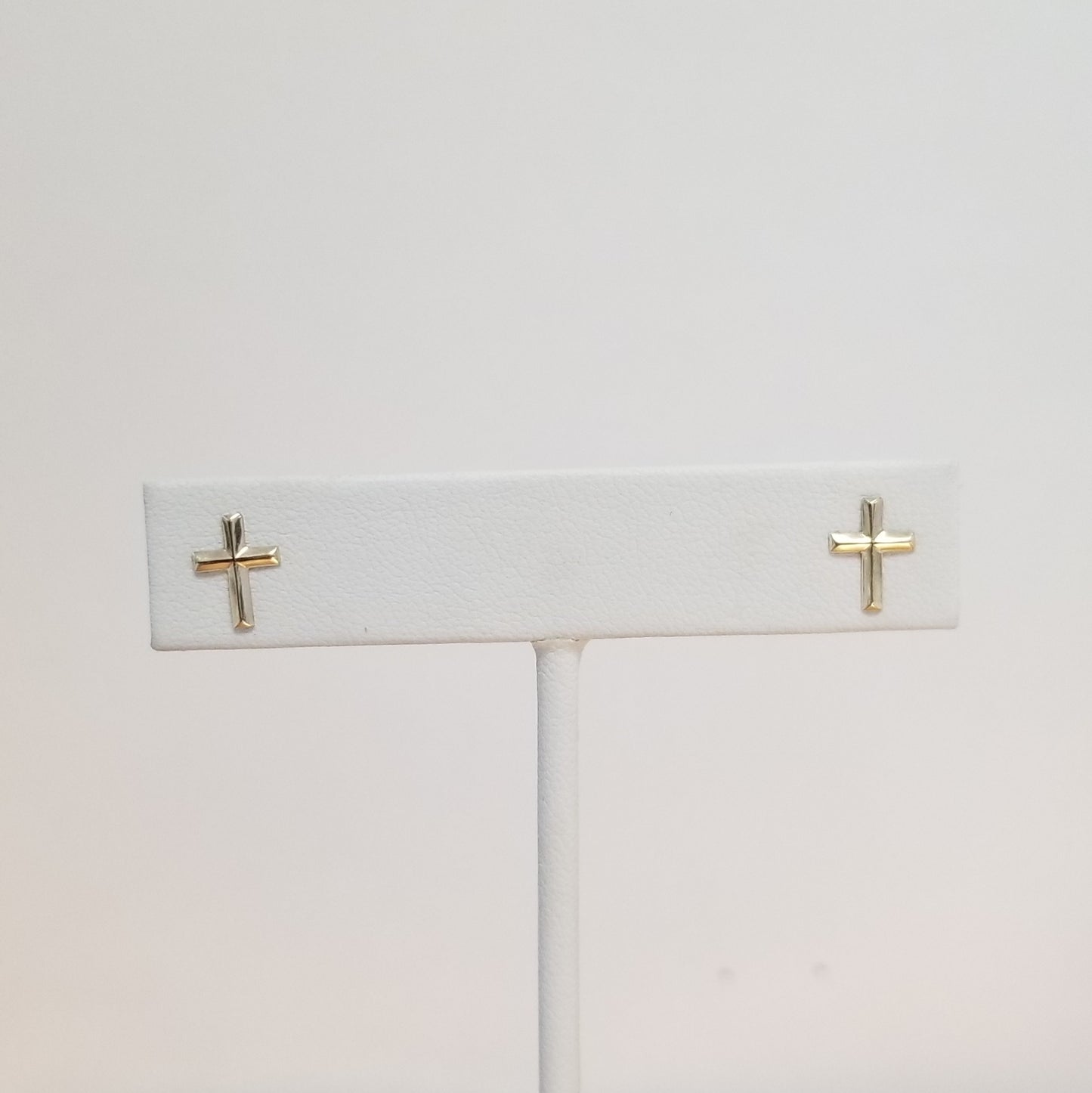 Faith Cross Earrings | Gold-Filled