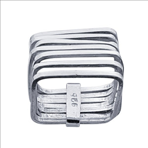 Seven Row Ring - shopbanglejangle
 - 1