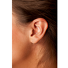 Tiny Bar Earrings | Sterling Silver
