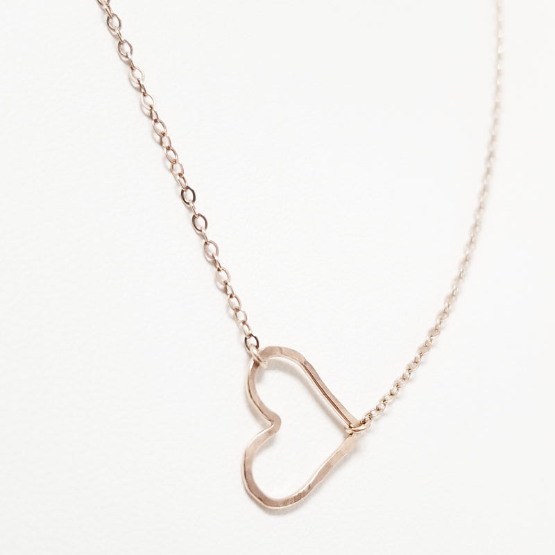 Floating Heart Necklace