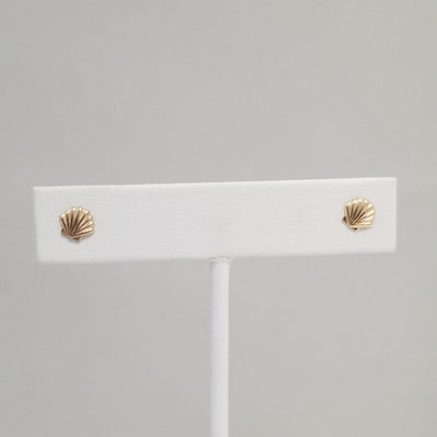 Seashell Earrings | 14K Gold