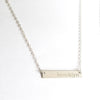 Petite Name Necklace | Sterling Silver