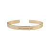 Message Cuff Bracelet (customizable)