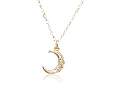 Mini Moon Necklace
